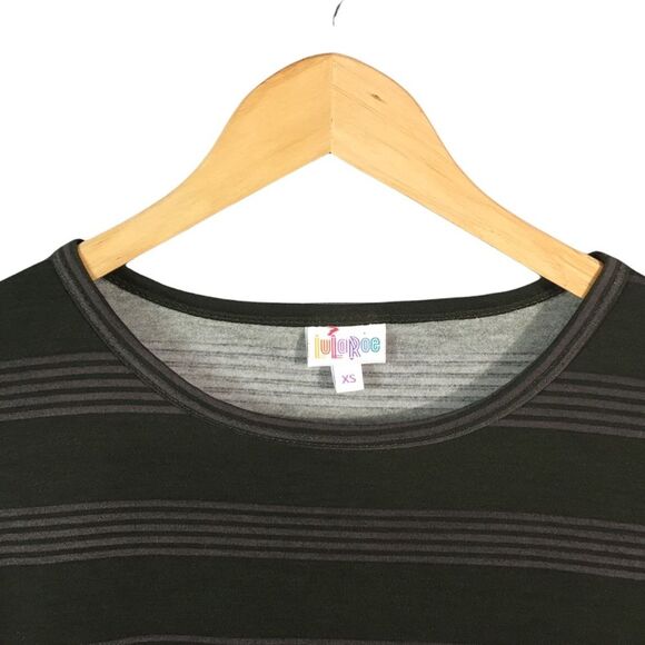 NWT Women’s LuLaRoe Julia Stretch Striped T Shirt Dress XS - Picture 2 of 4